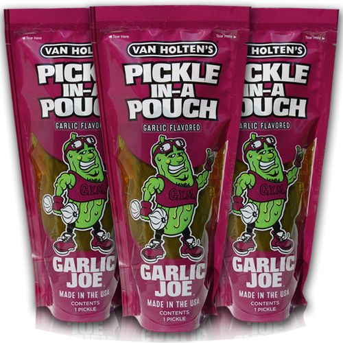 Greenies Pickles Van Holten's Garlic Joe 306gr