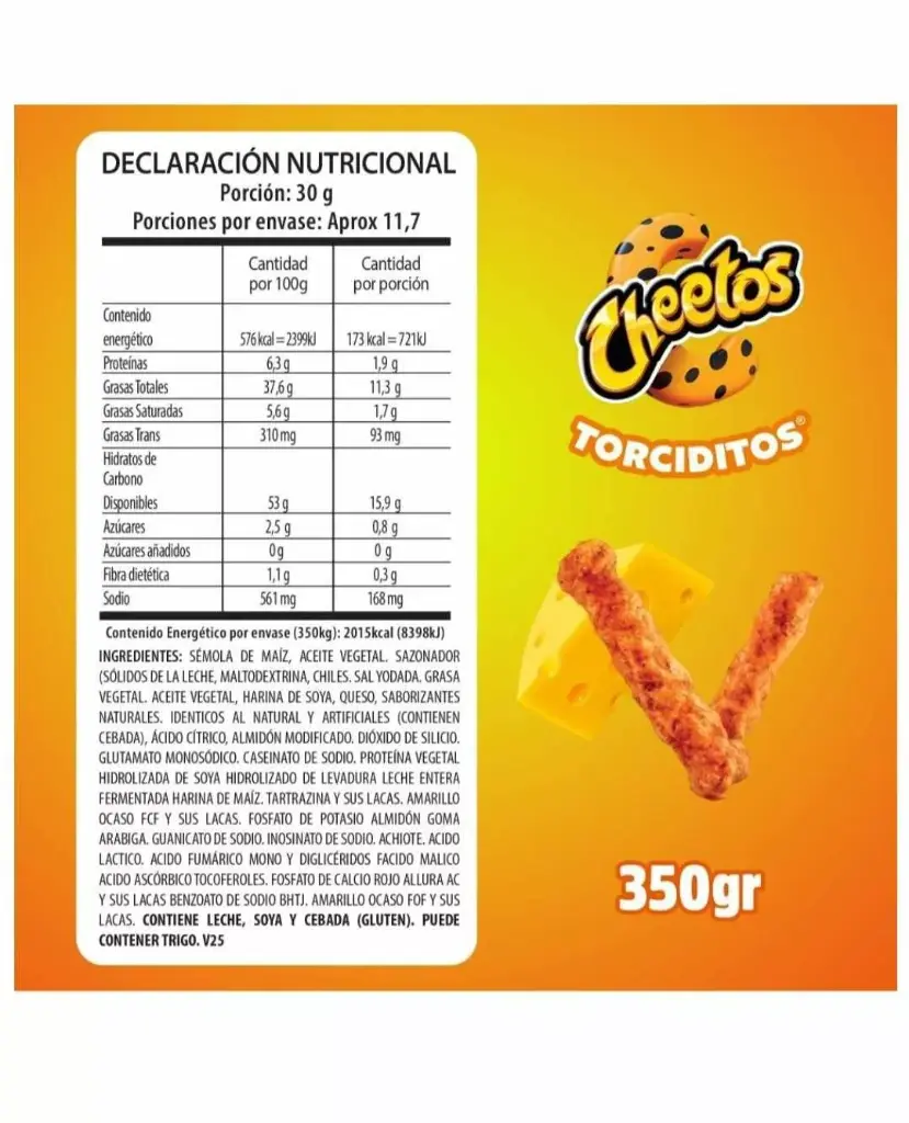 Chips Cheetos Curly Torciditos 55gr