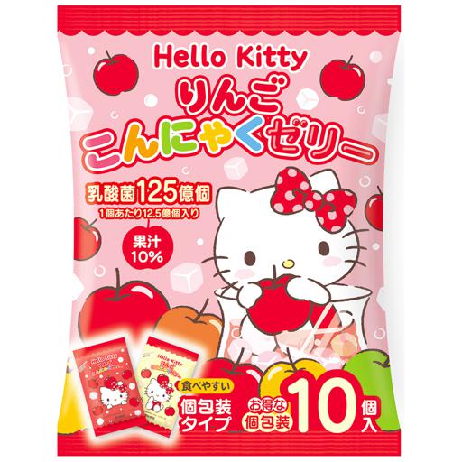 Hello Kitty Apple Konjac Jelly