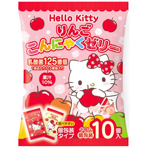 Hello Kitty Apple Konjac Jelly