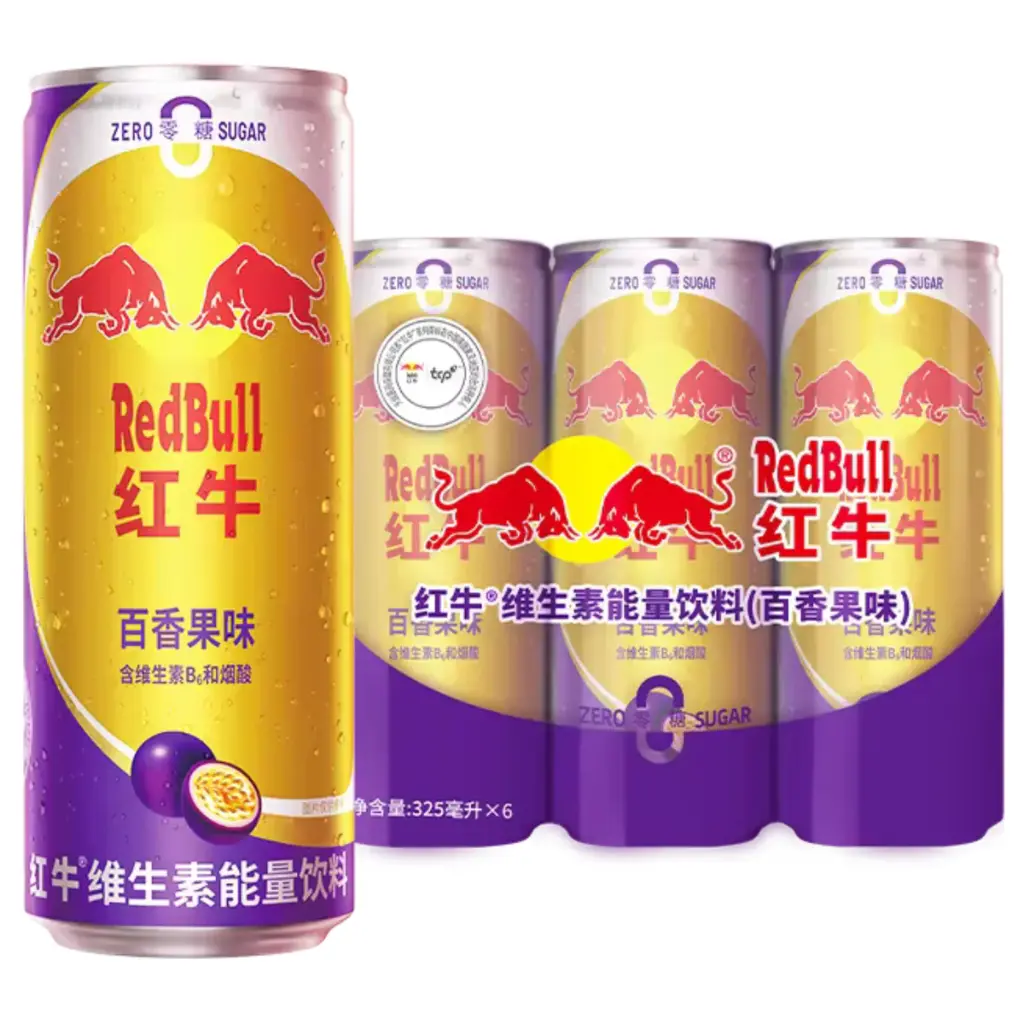 Red Bull Passion Fruit 6pack