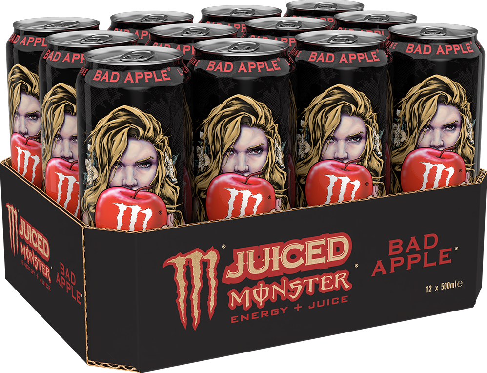 Monster Energy Juiced Bad Apple, pack 12pieces