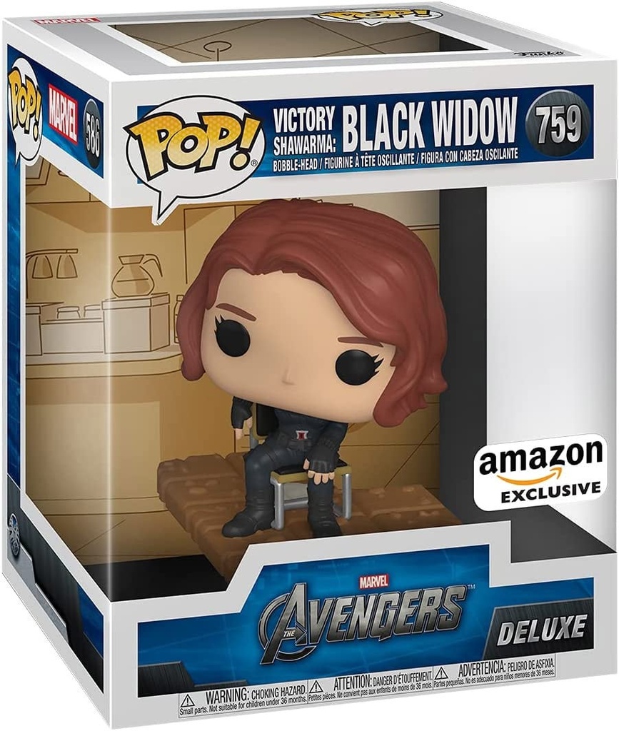 Funko Marvel 0758 Black Widow Victory shawarma Avengers Amazon Exclusive