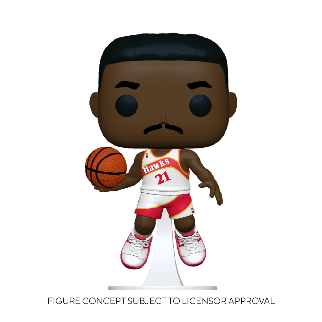Funko NBA 104 Dominique Wilkins Atlanta Hawks Basketball