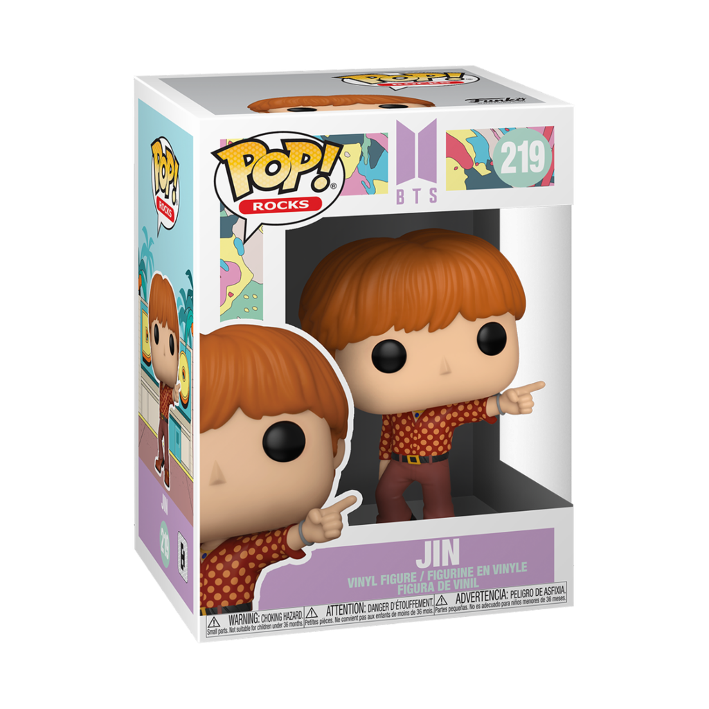 Funko Rocks 219 Jin BTS Dynamite