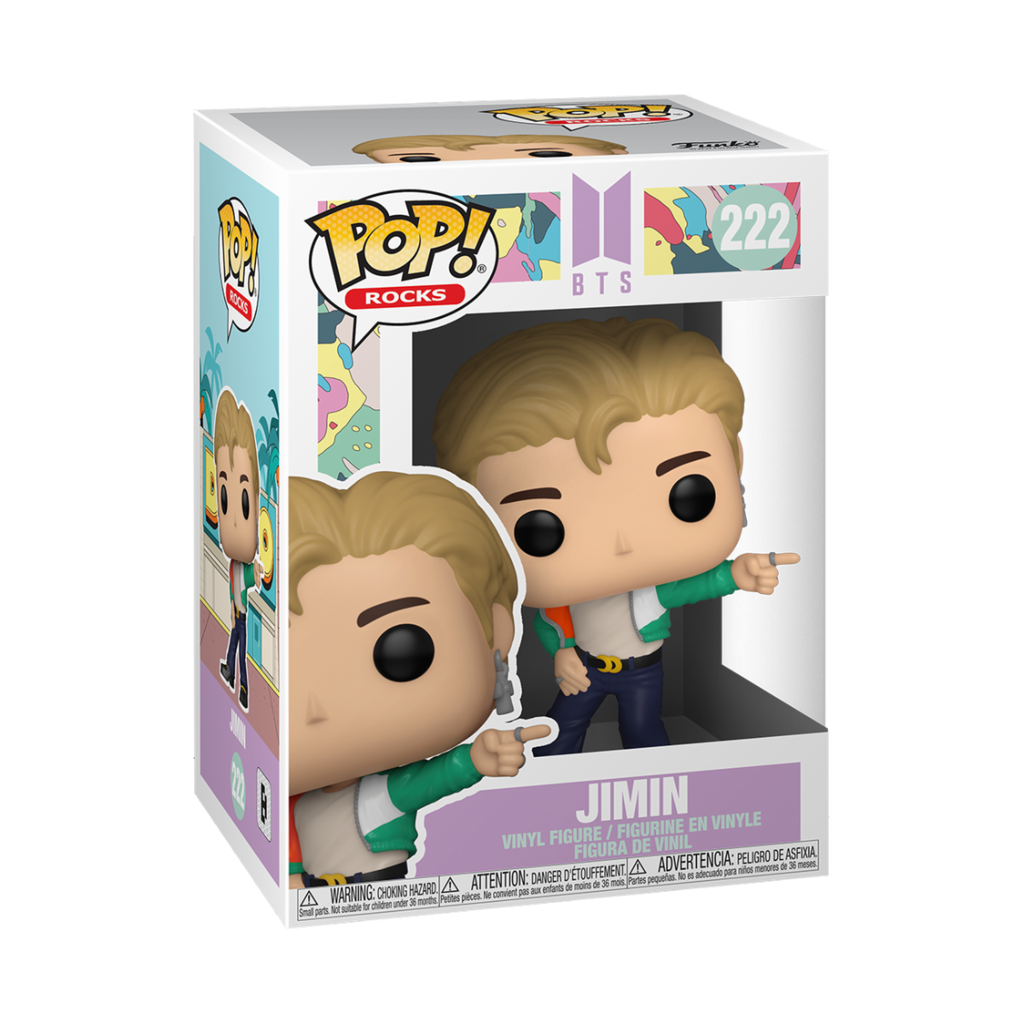 Funko Rocks 222 Jimin BTS Dynamite