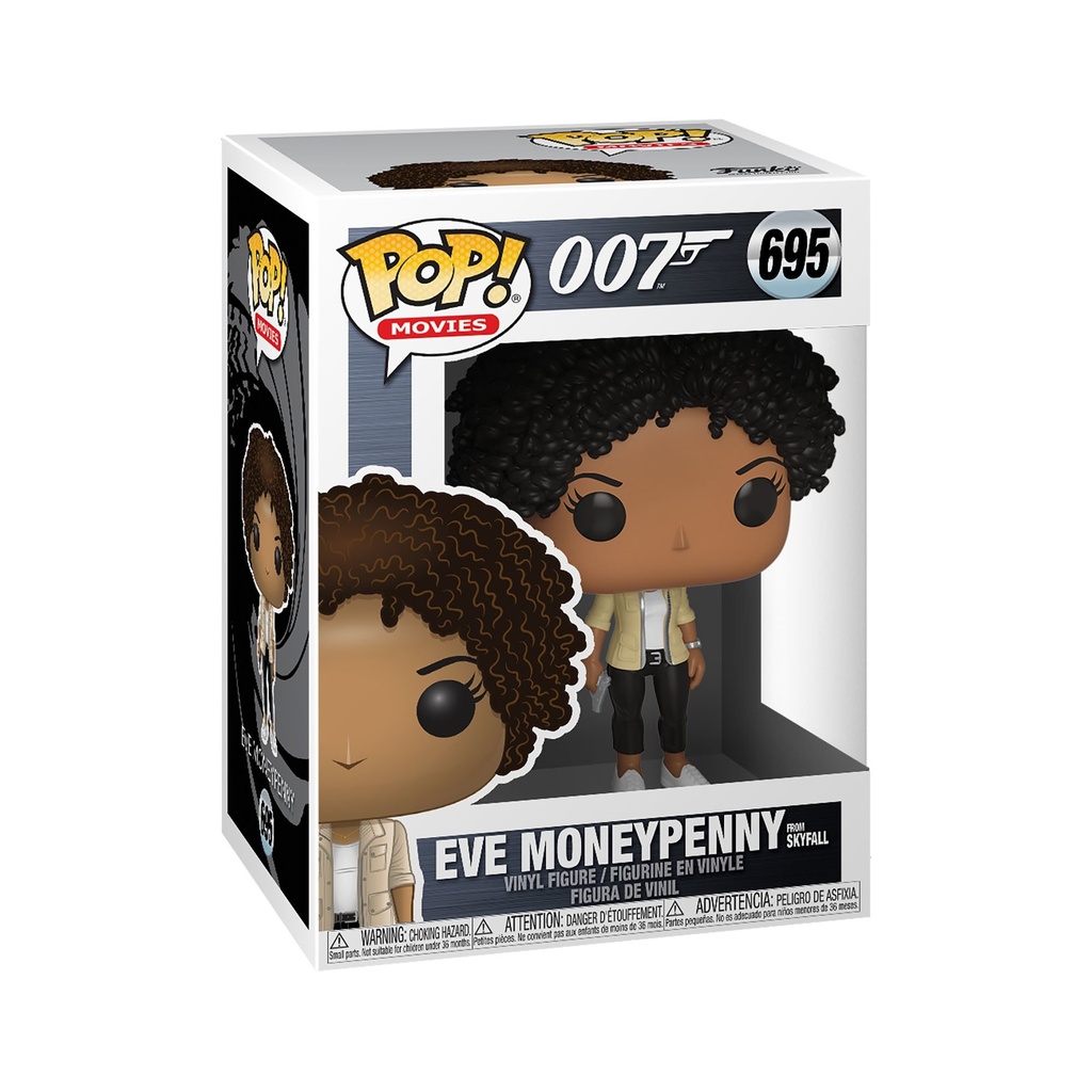 Funko Movies 0695 Eve MoneyPenny 007 James Bond
