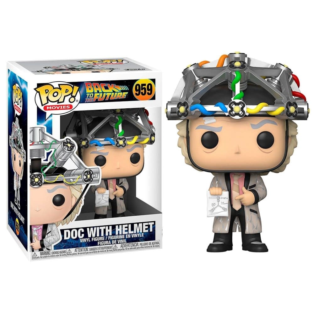 Funko Movies 0959 Doc with Helmet Back to the Future