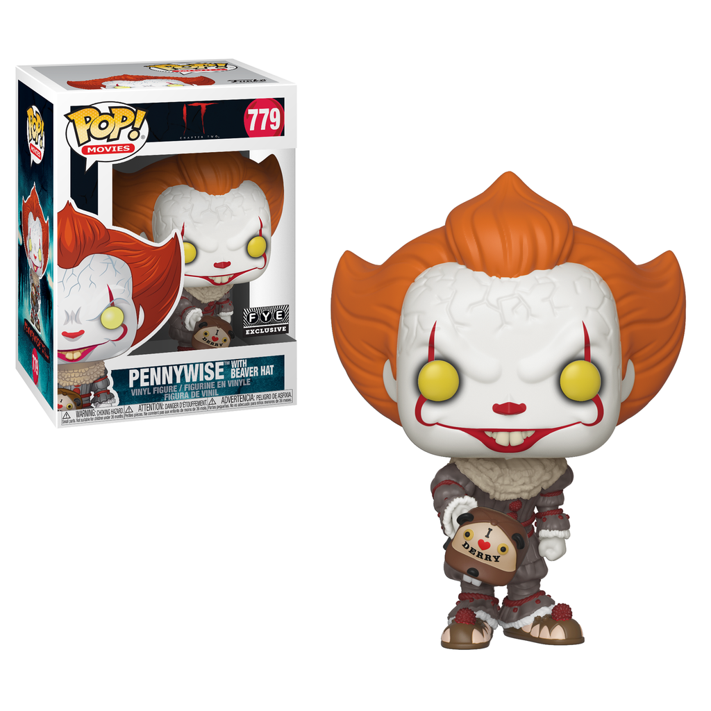 Funko Movies 0779 Pennywise with Beaver Hat IT