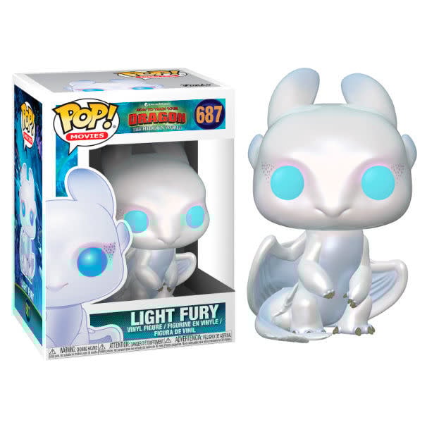 Funko Disney 0687 Light Fury How to Train Your Dragon HTTYD