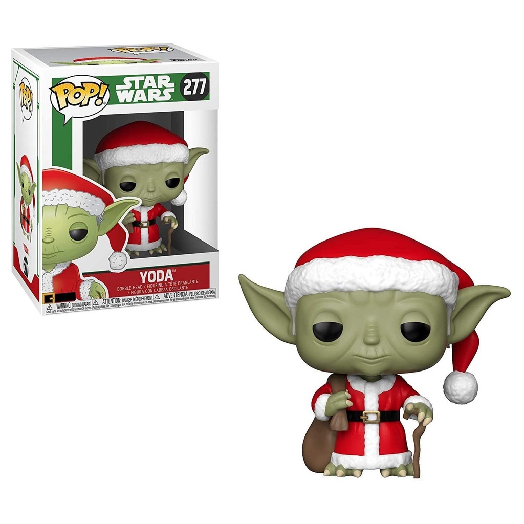 Funko Star Wars 0277 Holiday Santa Yoda