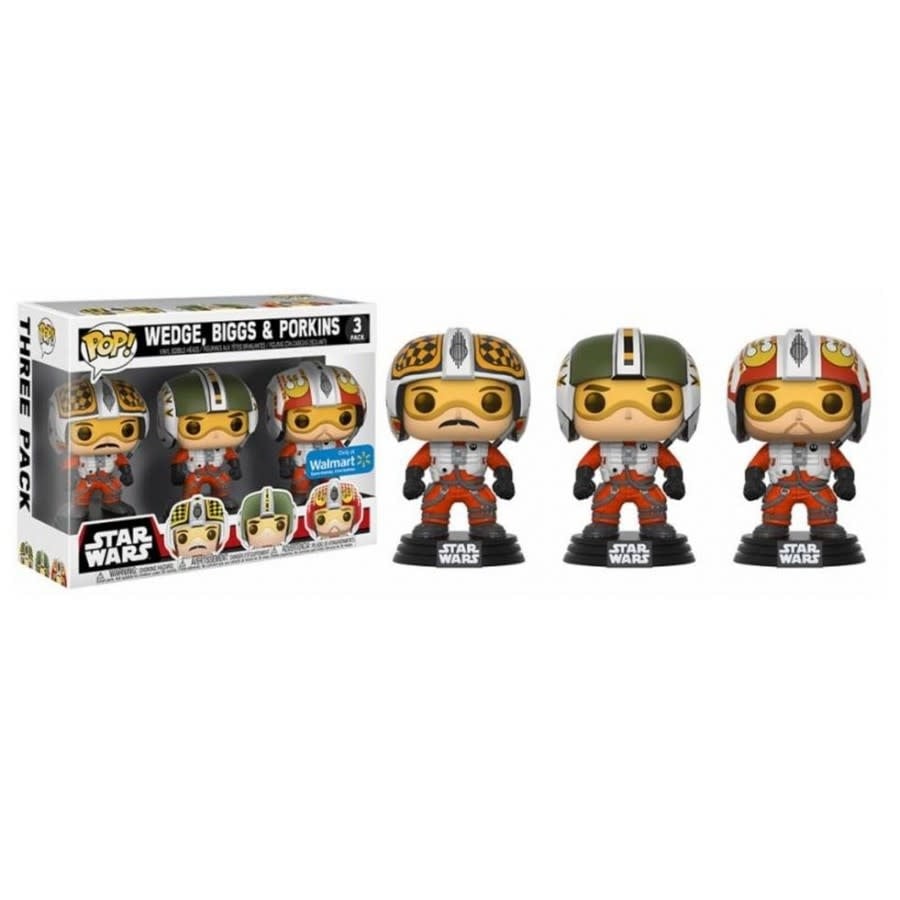 Funko Star Wars 3pack Wedge, Biggs & Porkins