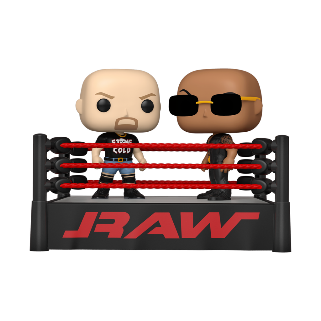 Funko WWE 2pack Stone Cold Steve Austin and the Rock Wrestling, World Wrestling Entertainment
