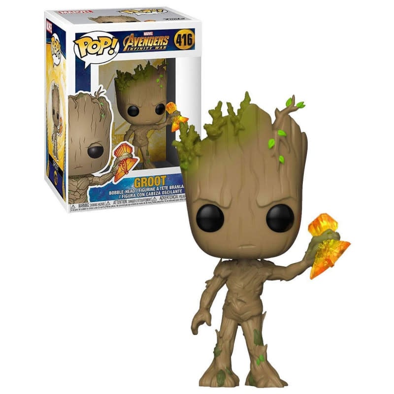 Funko Marvel 0416 Groot with Stormbreaker Guardians of the Galaxy Avengers