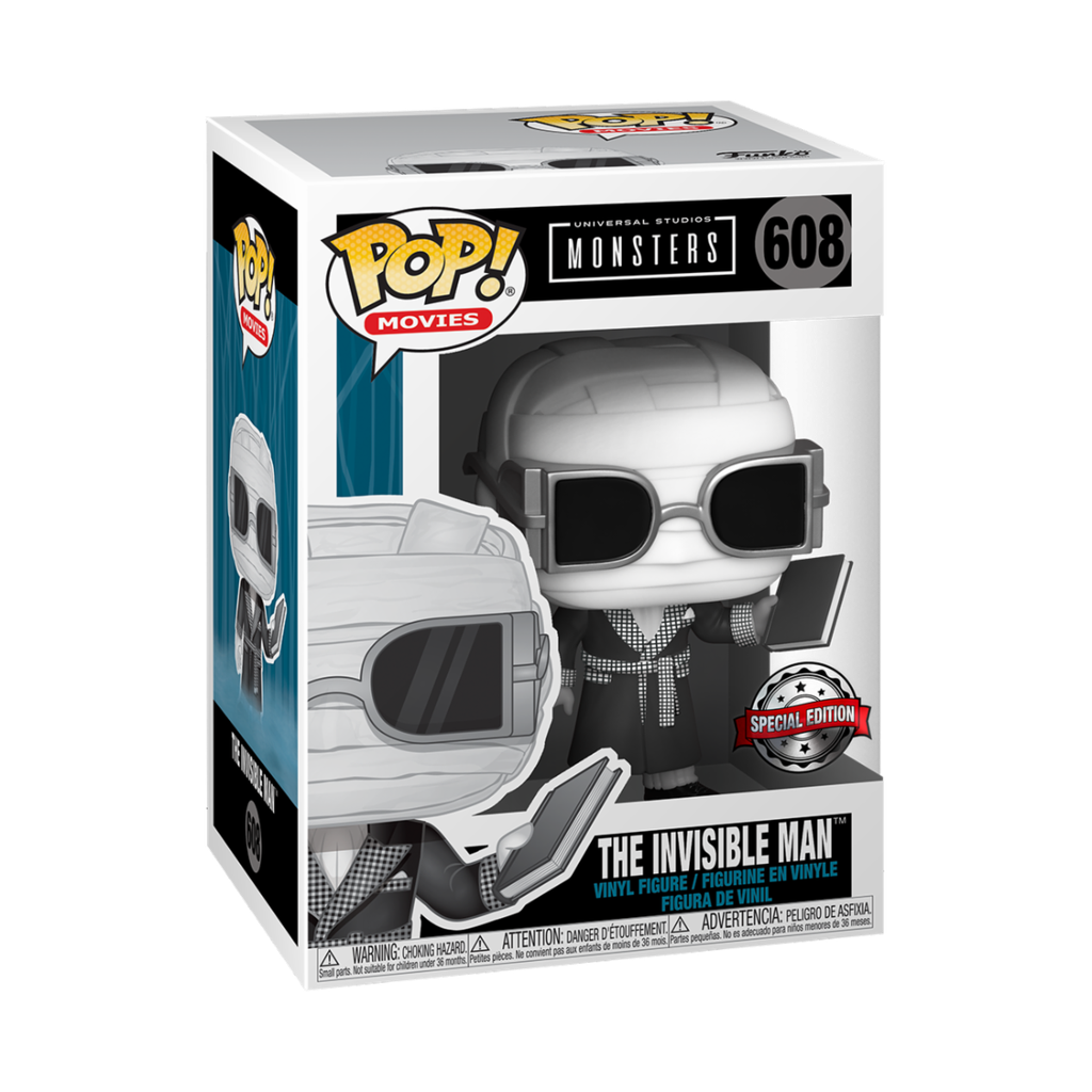 Funko Movies 0608 The Invisible Man Special Edition