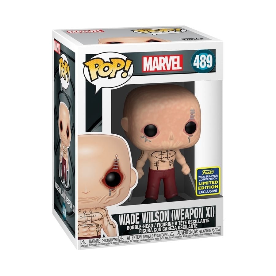 Funko Marvel 0489 Wade Wilson Weapon XI 2020 Summer Convention Limited Edition