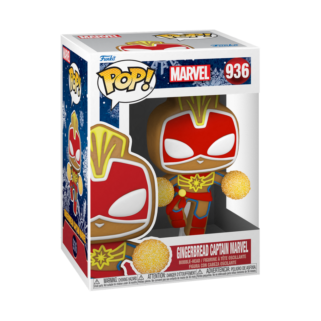 Funko Marvel 0936 Gingerbread Captain Marvel