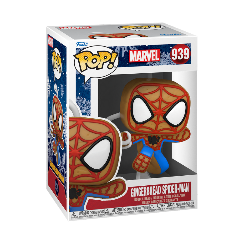 Funko Marvel 0939 Gingerbread Spider-Man Holiday