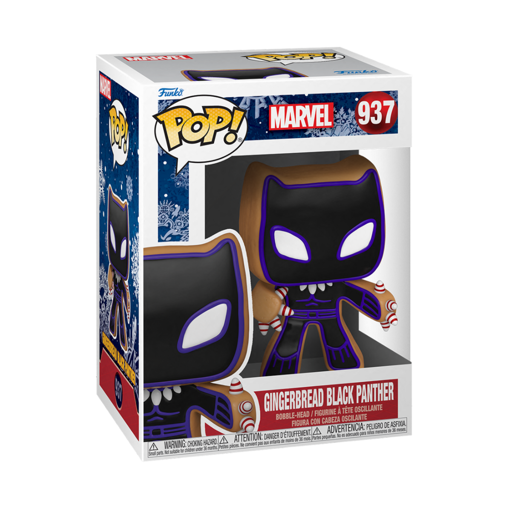 Funko Marvel 0937 Gingerbread Black Panther Holiday