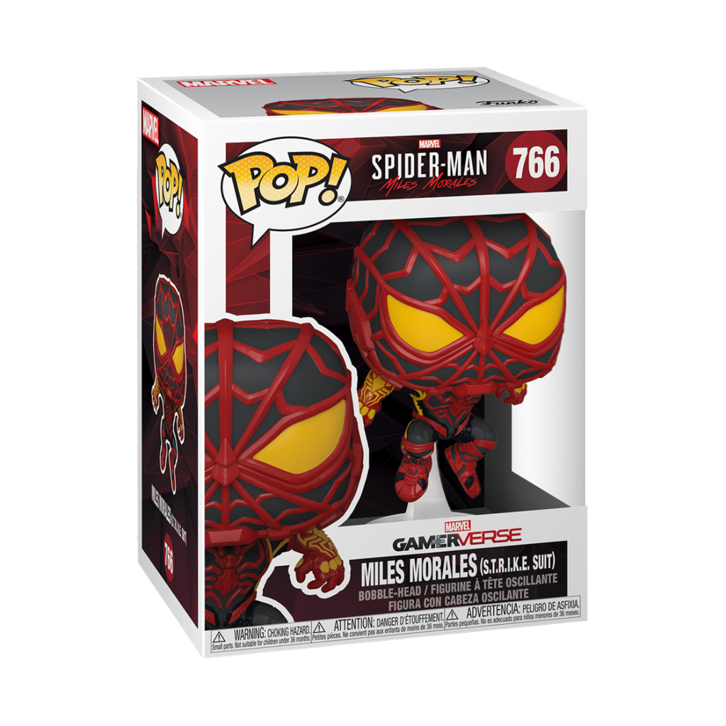 Funko Marvel766 Miles Morales Strike Suit Spider-Man GamerVerse