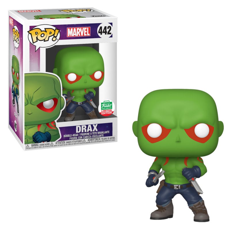 Funko Marvel 0442 Drax Guardians of the Galaxy Funko Special Edition