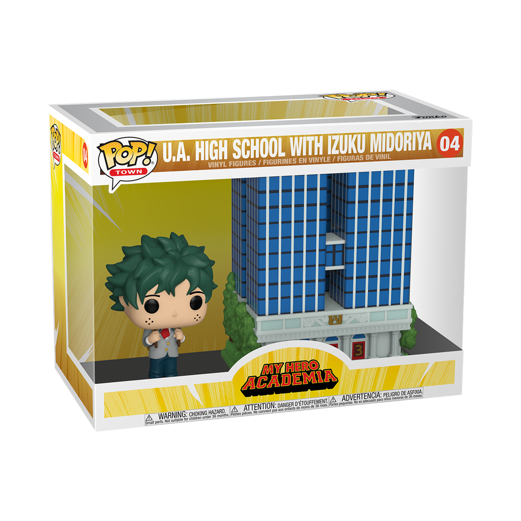 Funko Town 04 Animation U.A. High School with Izuku Mdoriya My Hero Academia MHA