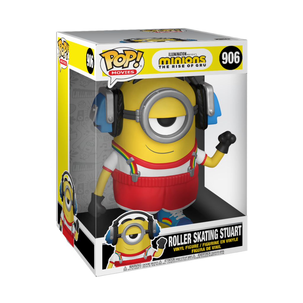 Funko Movies 0906 Rollerskating Stuart 10inch Minions The Rise of Gru