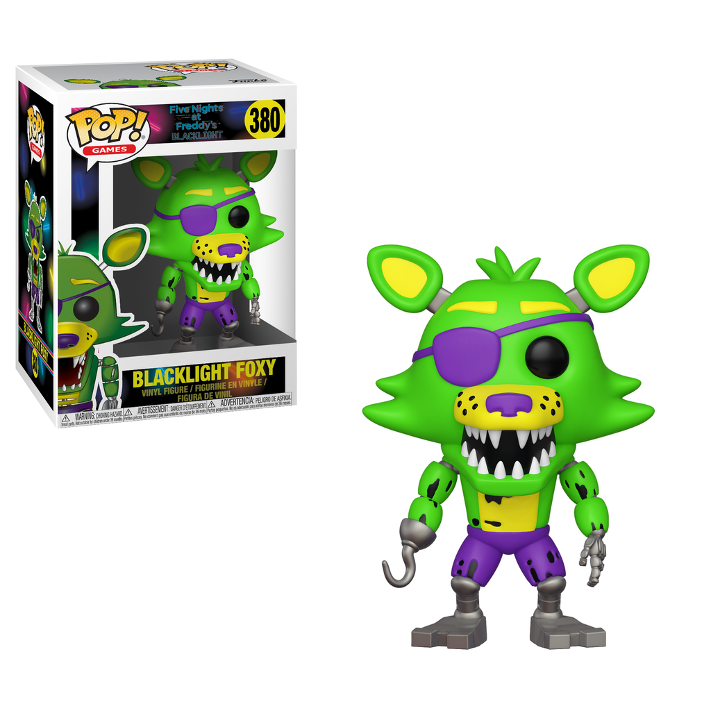 Funko Games 0380 Blacklight Foxy FNAF Five Nights at Freddy's
