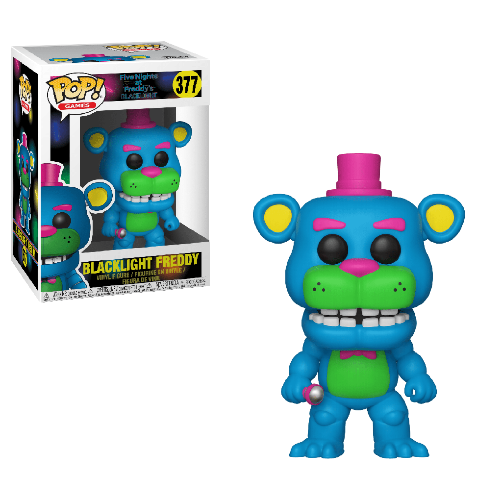 Funko Games 0377 Blacklight Freddy FNAF Five Nights at Freddy's