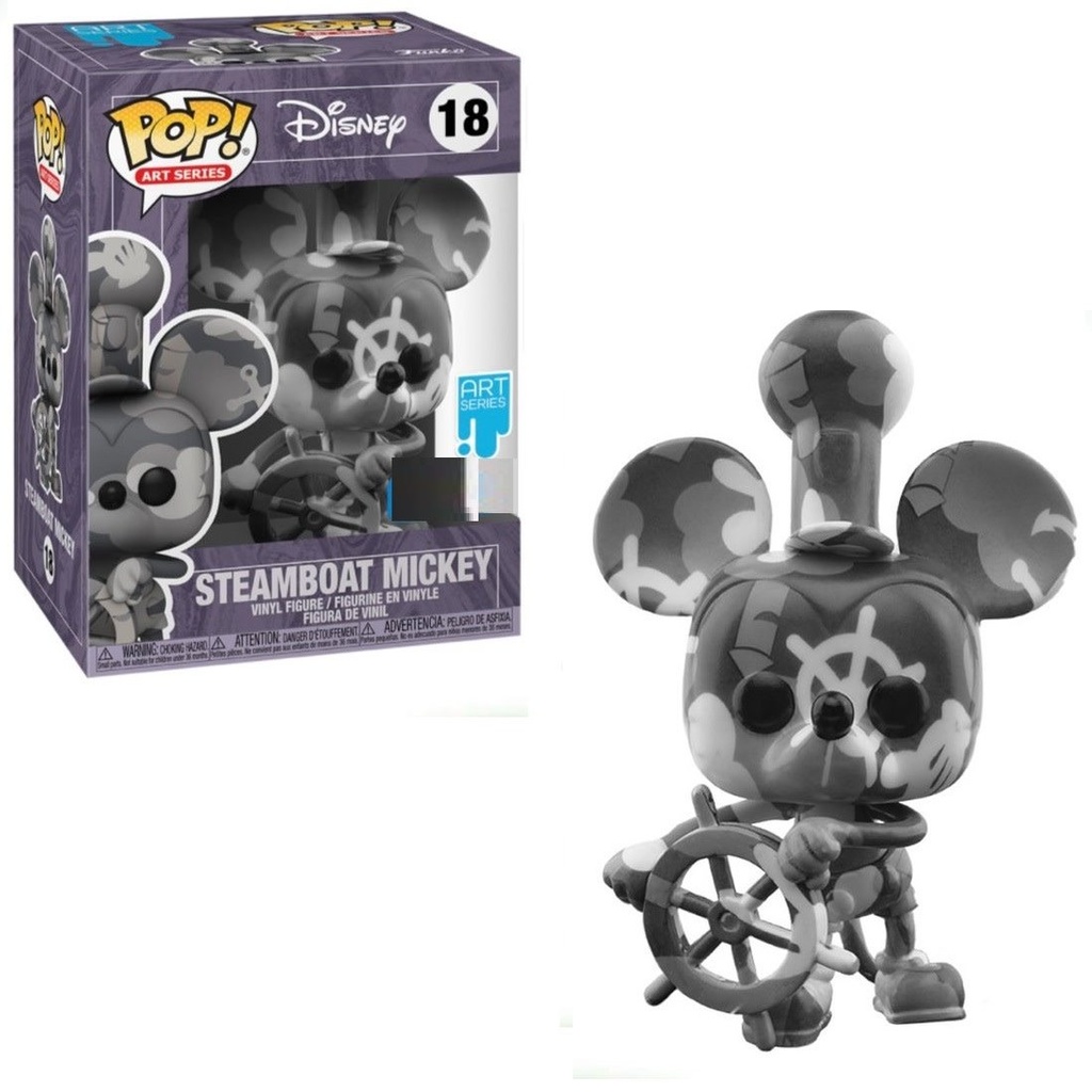 Funko Art Series 18 Disney Steamboat Mickey Special Edition + Hard Stack Protector