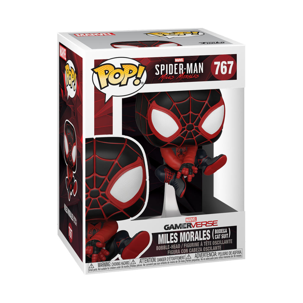 Funko Marvel 0767 Miles Morales Bodega Cat Suit GamerVerse