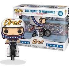 Funko Icons 101 Evel Knievel on Motorcycle Evel
