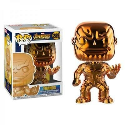 Funko Marvel 0289 Thanos Orange Chrome Avengers Marvel Infinity War