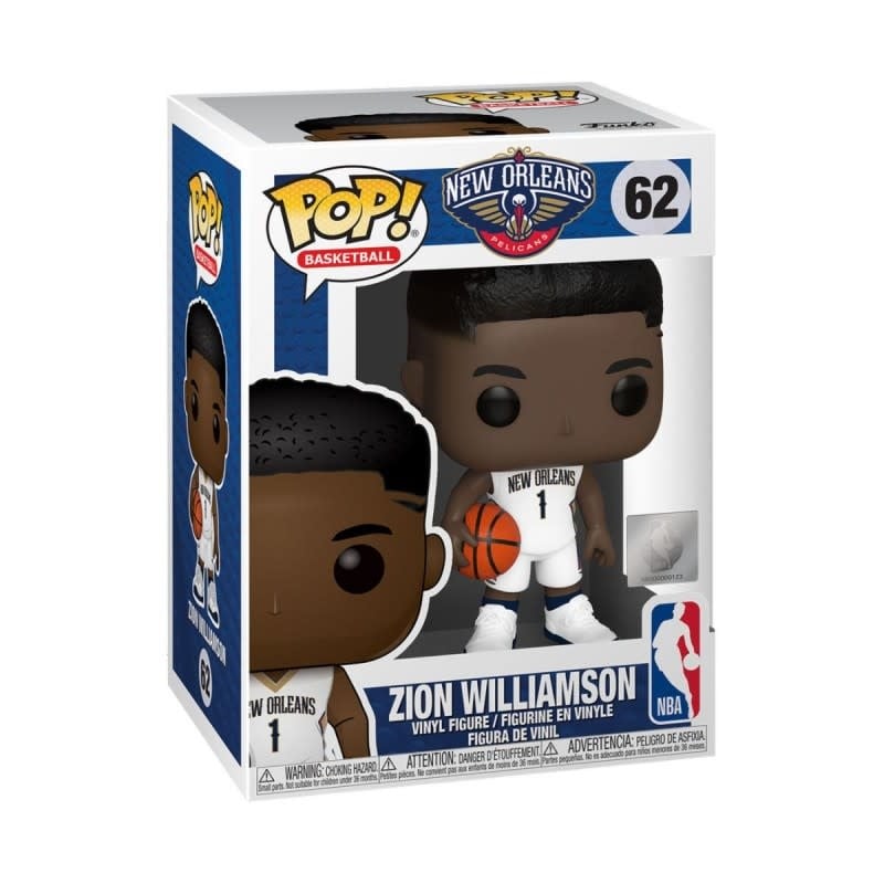 Funko NBA 062 Zion Williamson New Orleans Basketball