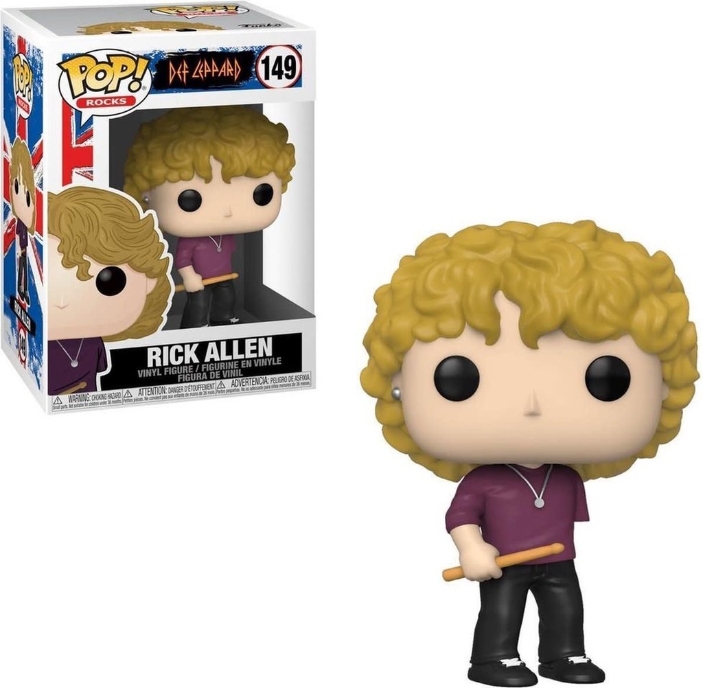 Funko Rocks 149 Rick Allen Def Leppard