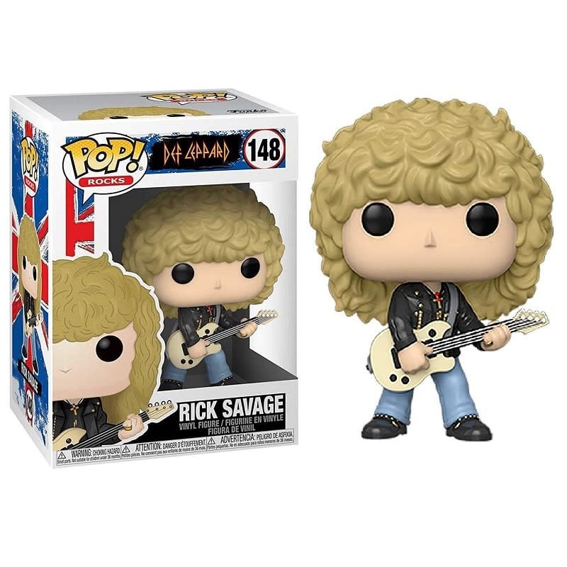Funko Rocks 148 Rick Savage Def Leppard