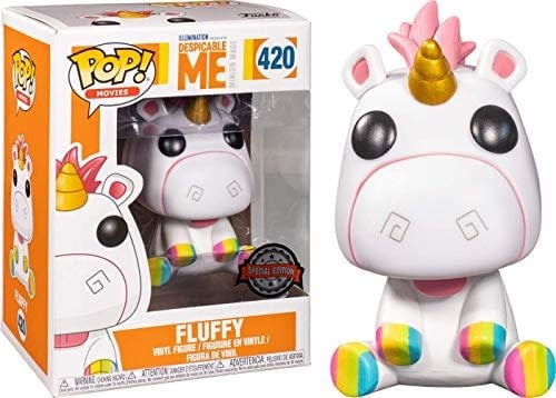 Funko Movies 0420 Fluffy Rainbow Dispicable Me Special Edition