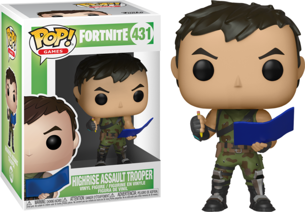 Funko Games 0431 Highrise Assault Trooper Fortnite