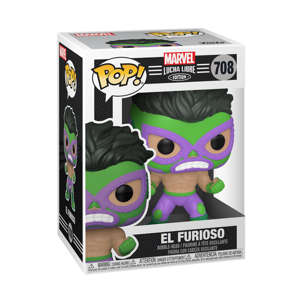 Funko Marvel 0708 El Furioso Lucha Libre