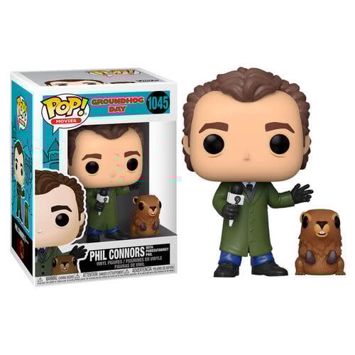Funko Movies 1045 Phil Conner with Punxsutawney Phil Groundhog Day
