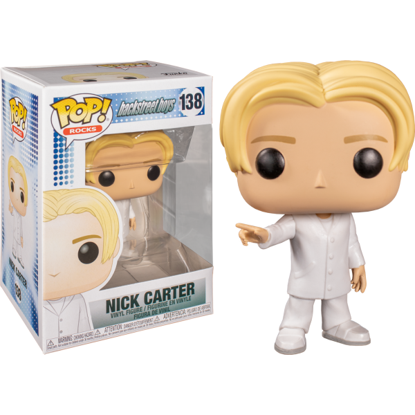 Funko Rocks 138 Nick Carter,  Backstreet Boys, Music