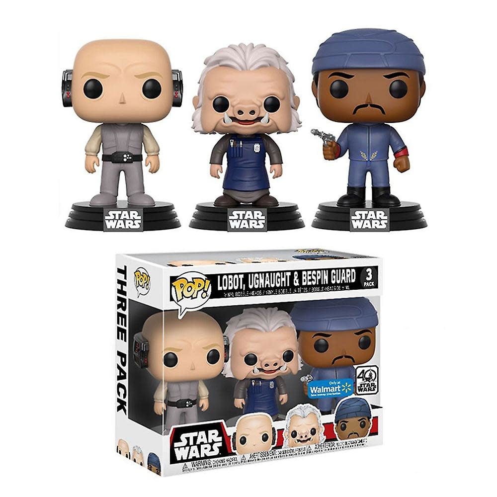 Funko Star Wars 3pack Lobot, Ugnaught, Bespin Guard