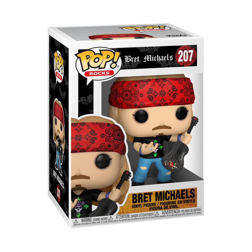 Funko Rocks 207 Bret Michaels