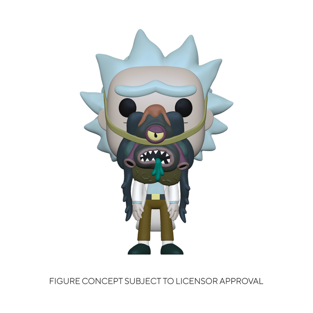 Funko Animation 0956 Rick with Glorzo Rick & Morty R&M