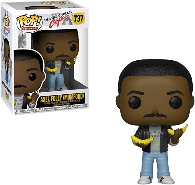 Funko Movies 0737 Axel Foley Mumford with Bananas Beverly Hills Cop