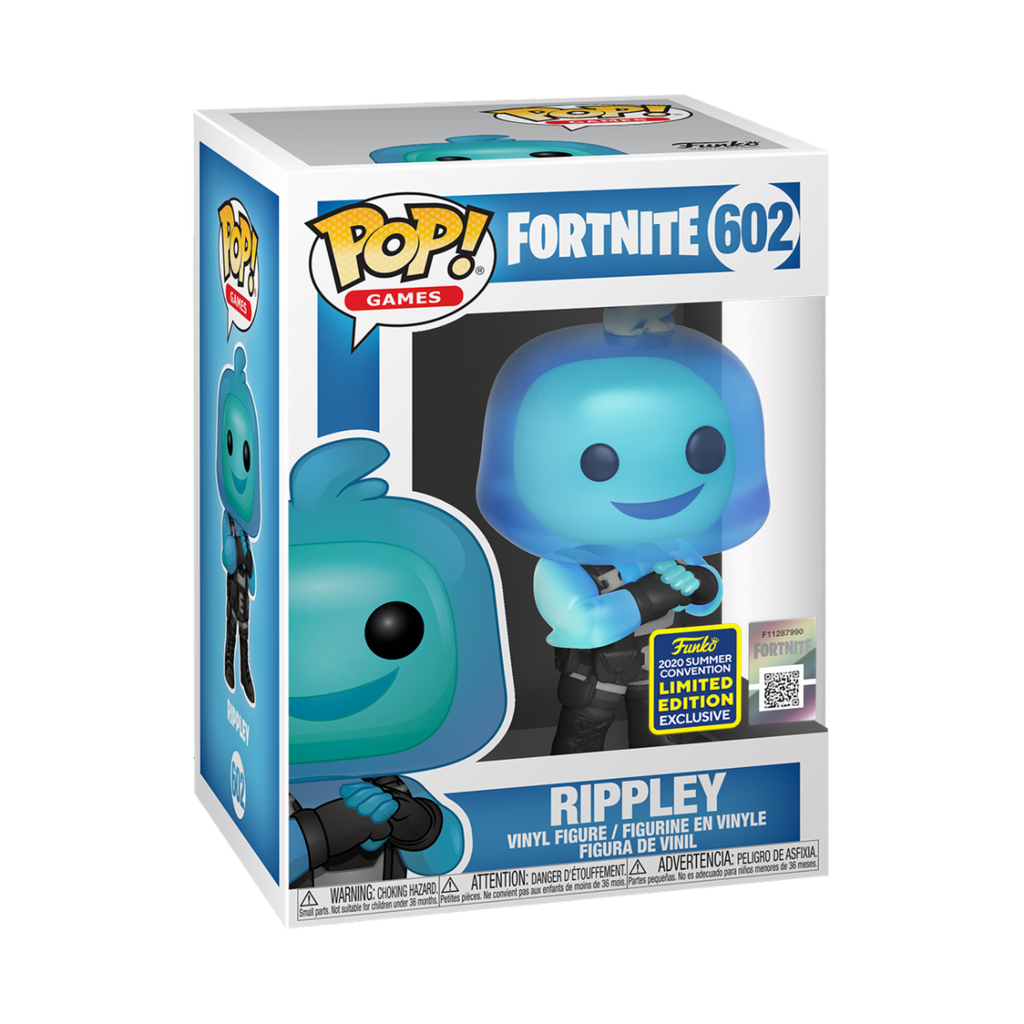 Funko Games 0602 Rippley Fortnite 2020 Summer Convention Limited Edition