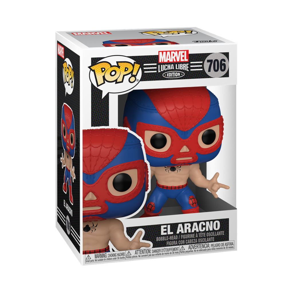 Funko Marvel 0706 El Aracno Lucha Libre