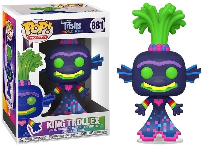 Funko Movies 0881 King Trollex Trolls