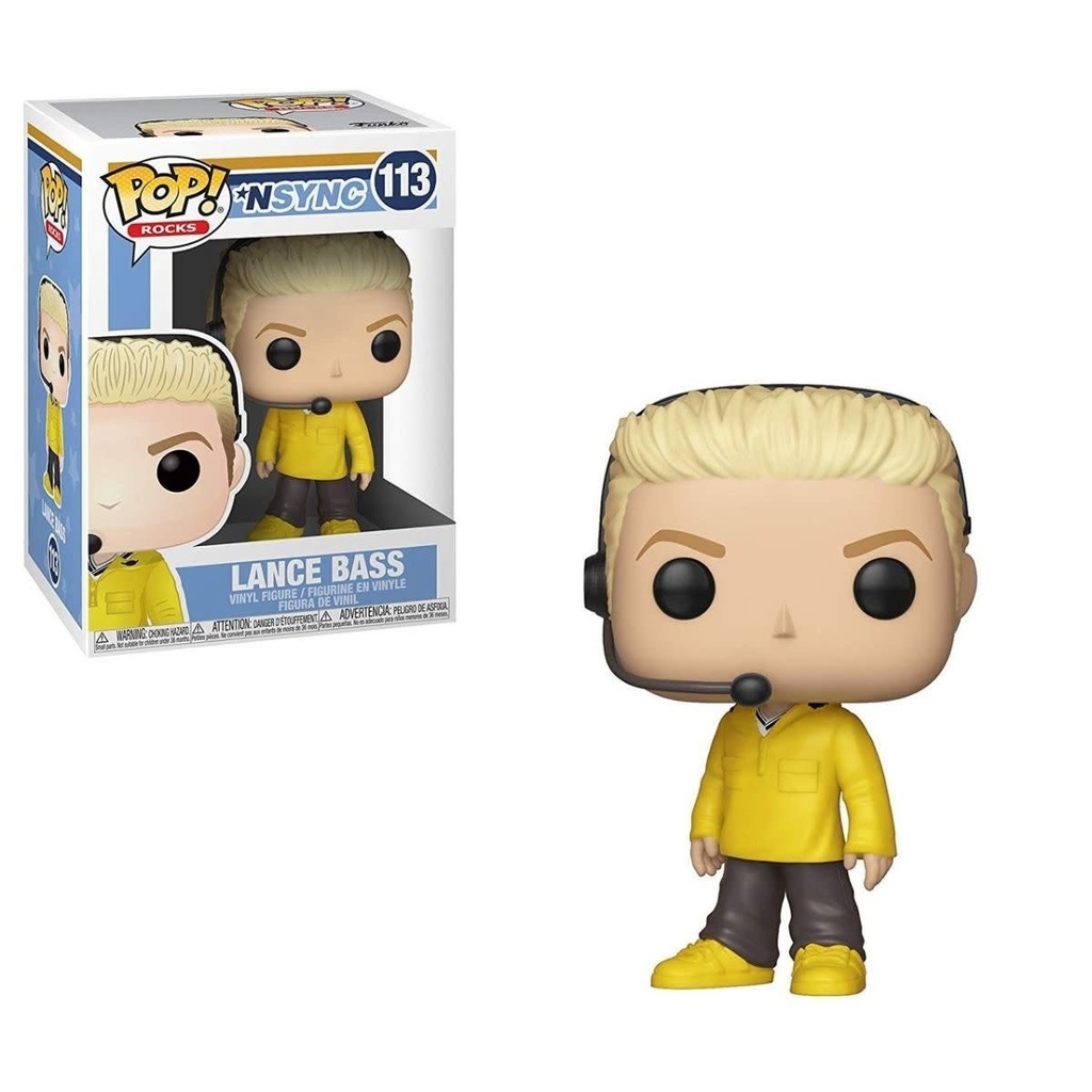 Funko Rocks 113 Lance Bass NSYNC
