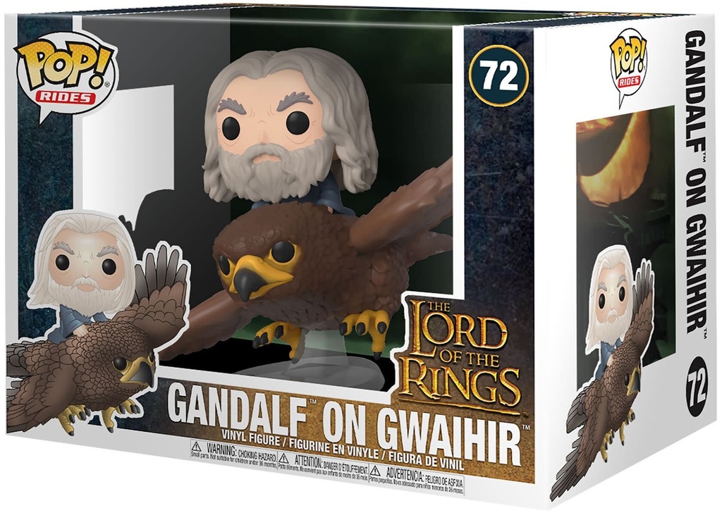 Funko Movies 0072 Gandalf on Gwaihir Lord of the Rings LOTR